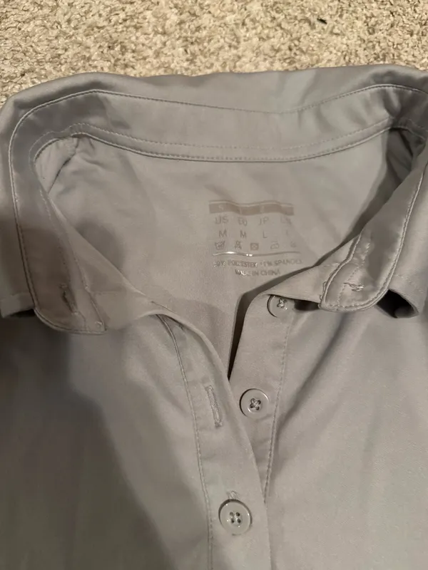 Workout polo Gray Size M - Image 2