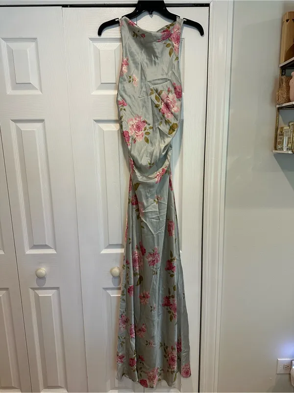 Reformation Anaiis Silk Dress - Image 3