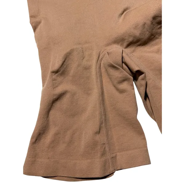 Comfort by Real Seamless Shaping Bodysuit Shorts Beige Large - Image 6