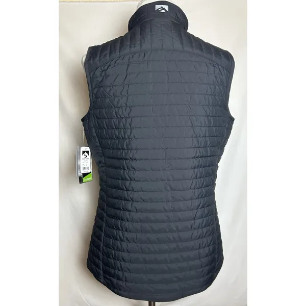 Storm Creek Womens Front Runner Vest M Black NWT Waste Management Corporate Logo - Image 3
