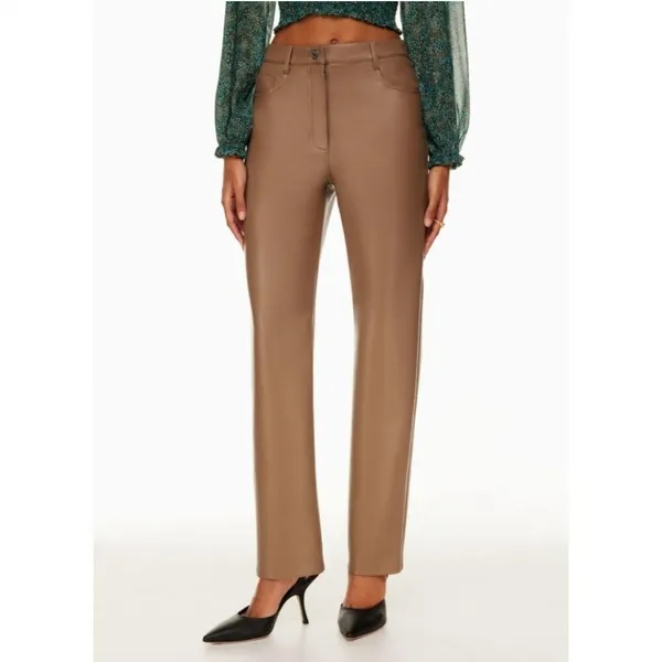 Wilfred Aritzia The Melina Pant Faux Leather Size 8 - Image 2