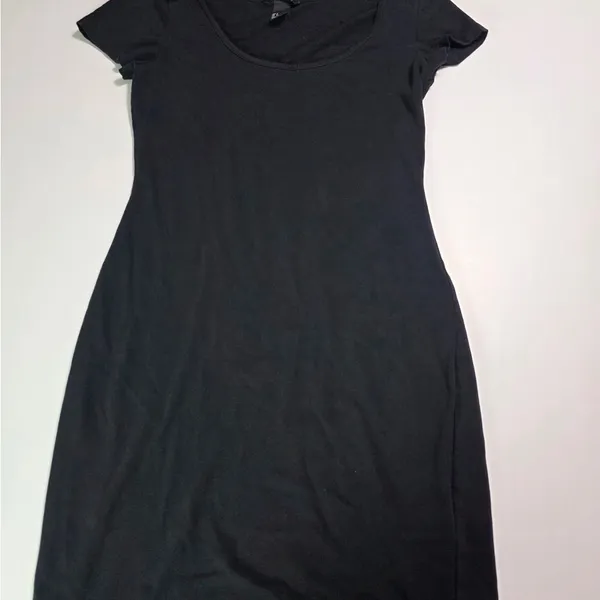 H&M Black Mini Dress - Image 2