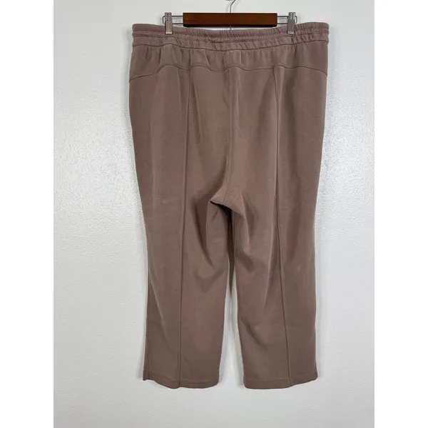 Lululemon Softstreme High-Rise Straight-Leg Cropped Pant Taupetastic 16 LW6BZXS - Image 4