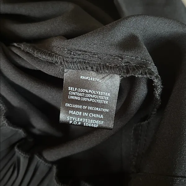 English Factory Short Sleeve Black Pleated Romper - Image 7