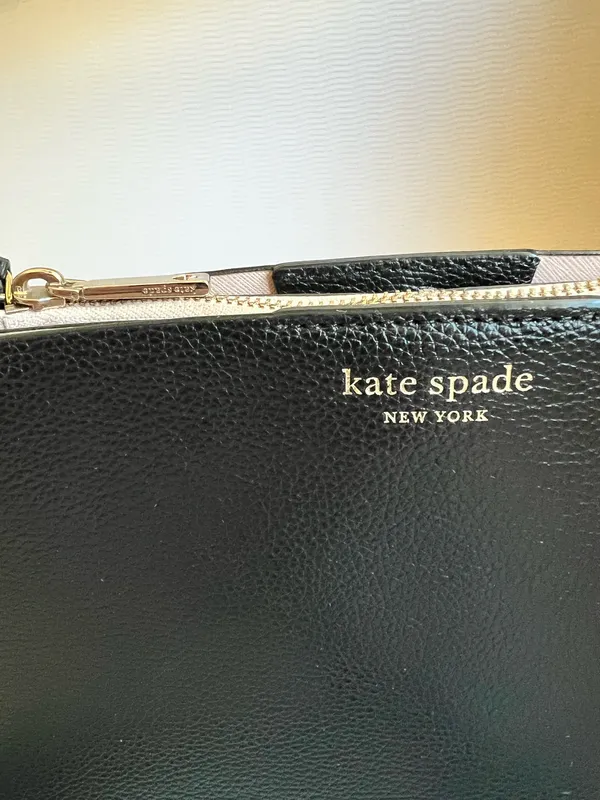 Kate Spade New York Eva Triple Gusset Black Crossbody - Image 2