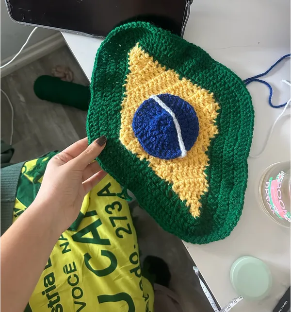 Handmade Crochet Brasil Top - Image 2