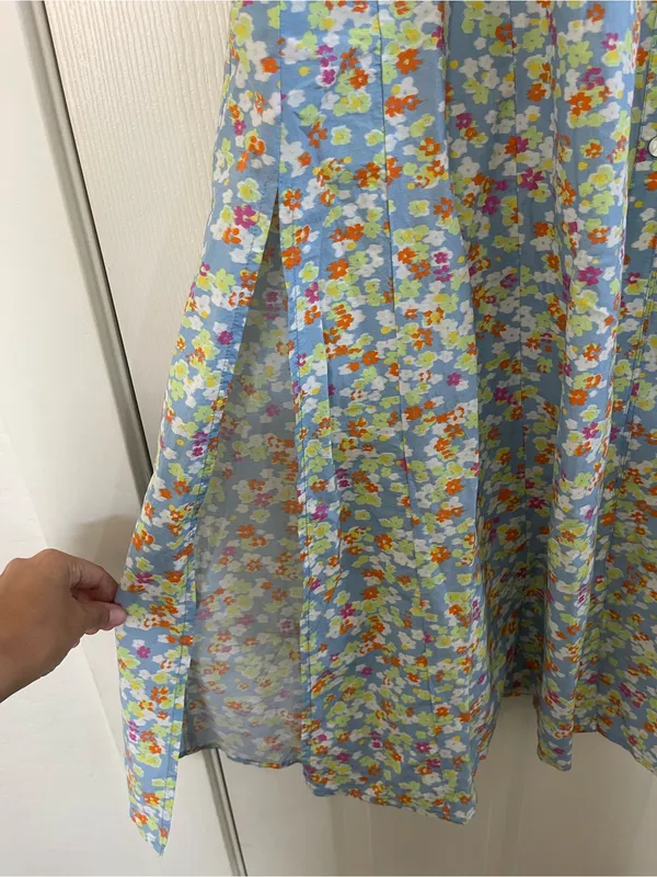 Roller Rabbit Women’s Marine Anu Kurta Floral Dress Size XS - Image 6