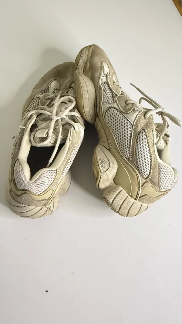 adidas Yeezy 500 Men's Light Taupe Sneakers Size 10.5 - Image 8