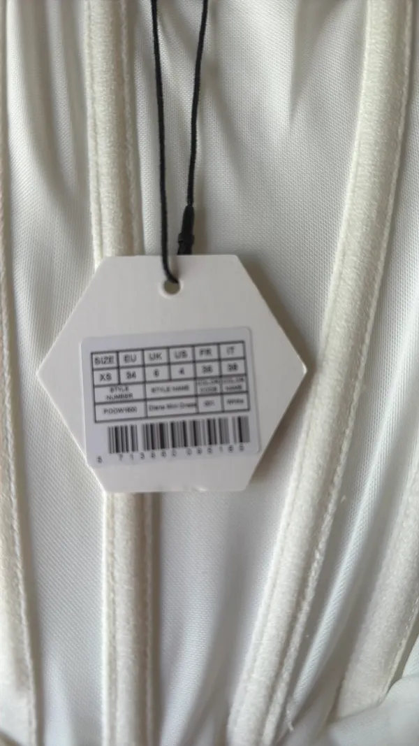 OW White Revolve Corset Mini Dress - Image 4