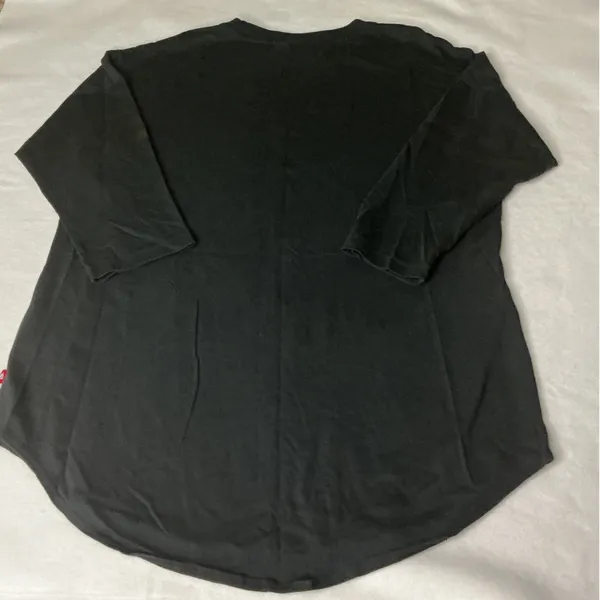 Nike Sportswear Just Do‎ It 95 Graphic 3/4 Sleeve T-Shirt Black Women Large - Image 2
