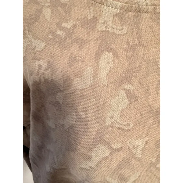 Athleta Camouflage Print Cropped Hoodie Sweatshirt‎ Women MT - Image 3