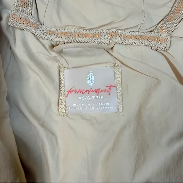 Free People Movement Billie Boxy Jacket • XS/S • Nectar • NWT - Image 4