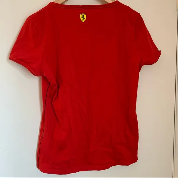 Like New Puma Ferrari Prancing Pony Tshirt - Image 4