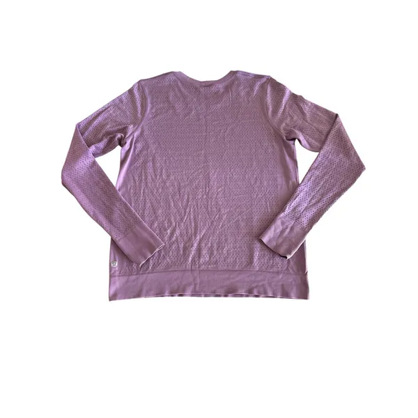 Lululemon Swiftly Breathe Top 6‎ Wisteria Purple Long Sleeve Perforated shirt - Image 7
