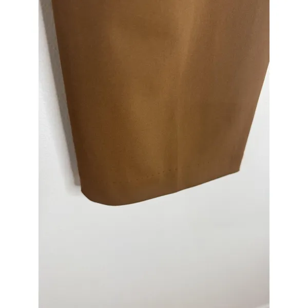 Maison d'Amérie Pants Womens‎ 10 Brown High Waist Straight Stretch Office Dress - Image 10