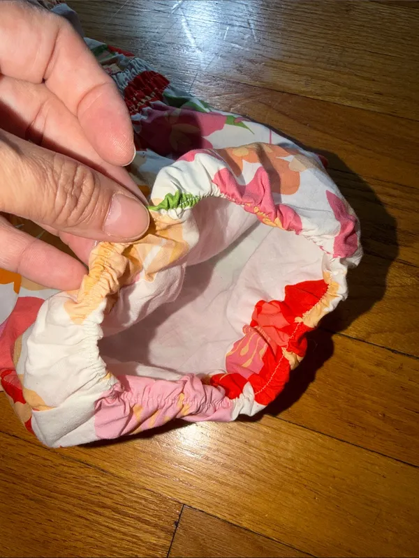Fate Floral Puff-Sleeve Blouse - Pink, Orange, Green - Image 9