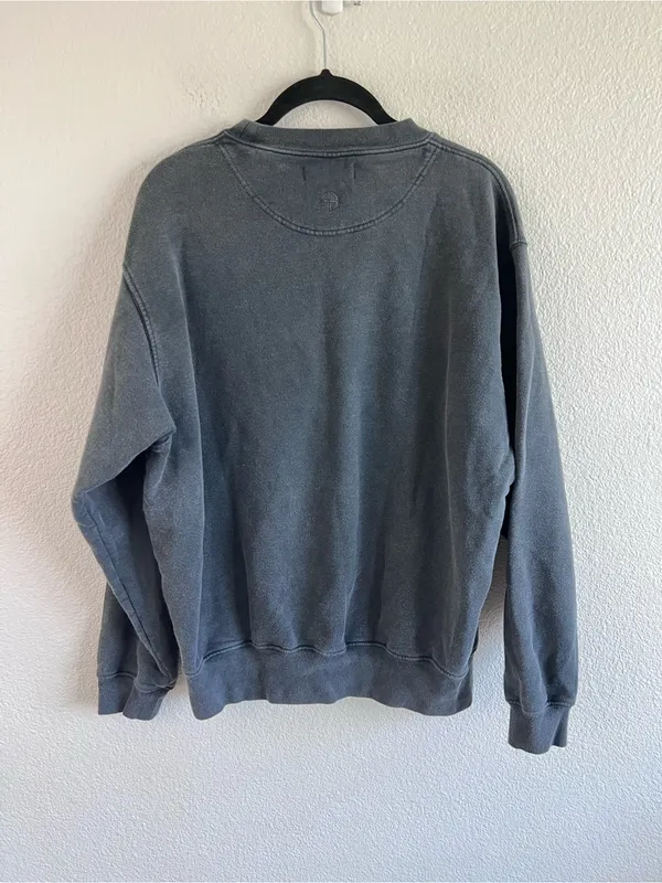 Anine Bing Women's Los Angeles French Terry Pullover Sweatshirt Grey Logo - Image 3