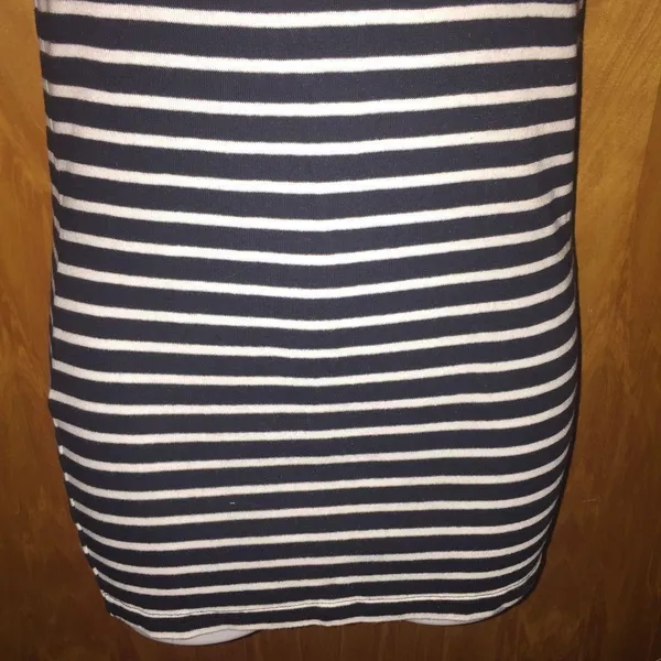 Nightmare Before Christmas Jack Skellington Black & White Striped Tank Top Sz M - Image 3