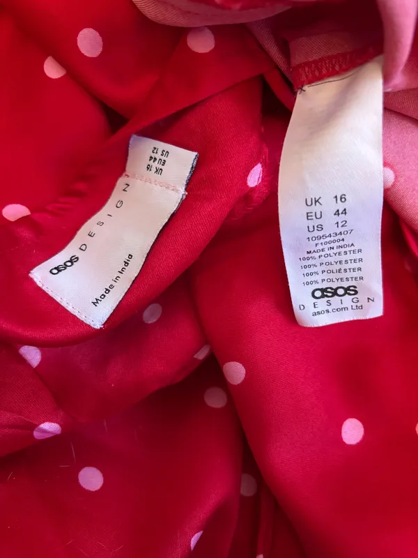 Beautiful dress size 12 Red - Image 8