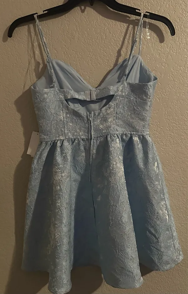 Midnight Doll Blue mini dress - Image 3