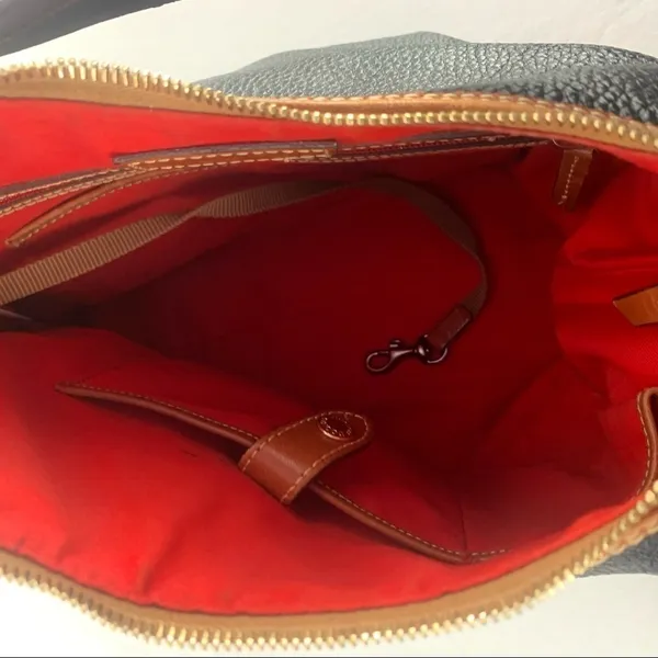 Dooney & Bourke Pebble Grain Hobo‎ Bag in Black - Image 11