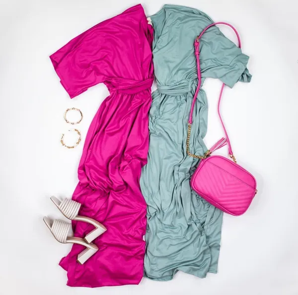 Entro Casual Pink Dress - Image 4