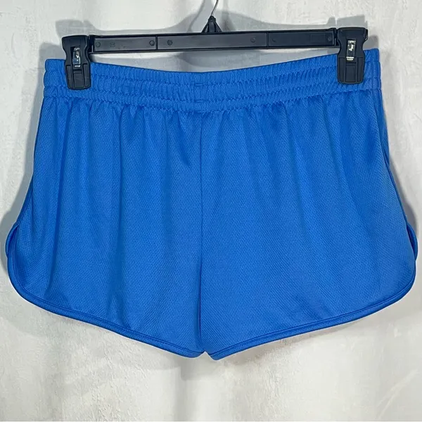 Under Armour Heat Gear Blue‎ Shorts Size Large - Image 4
