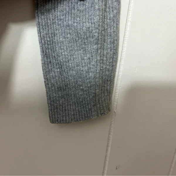 Tommy Hilfiger Gray Full Zip Womens Sweater Size S - Image 5