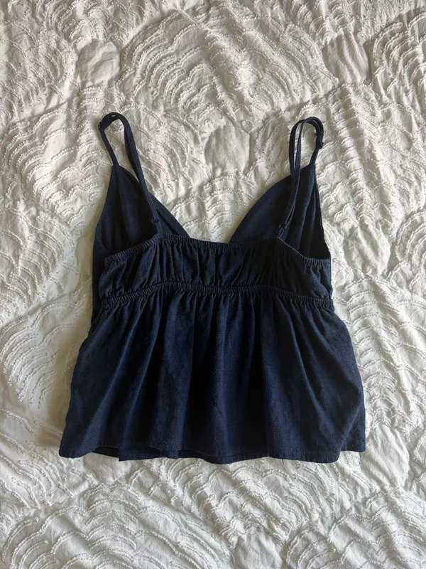 Babydoll Top Blue - Image 3