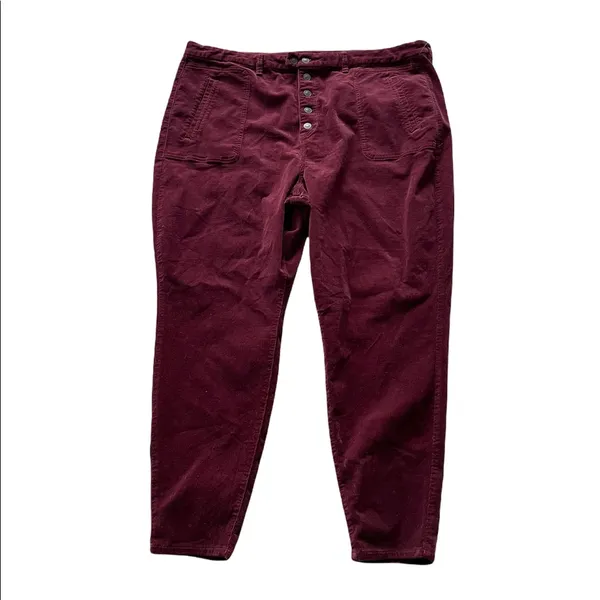 NWOT American Eagle High Rise Jegging Corduroy Skinny Pants Button Fly - Image 7