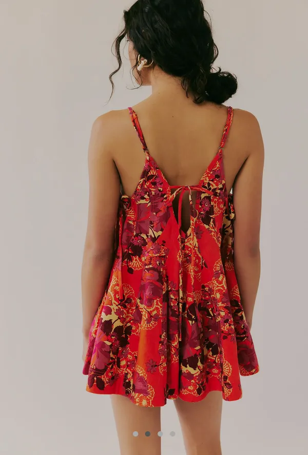 Free People Zenni Printer Romper - Image 2