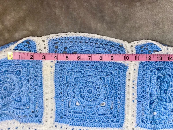 Handmade crochet sweater cropped - Image 6