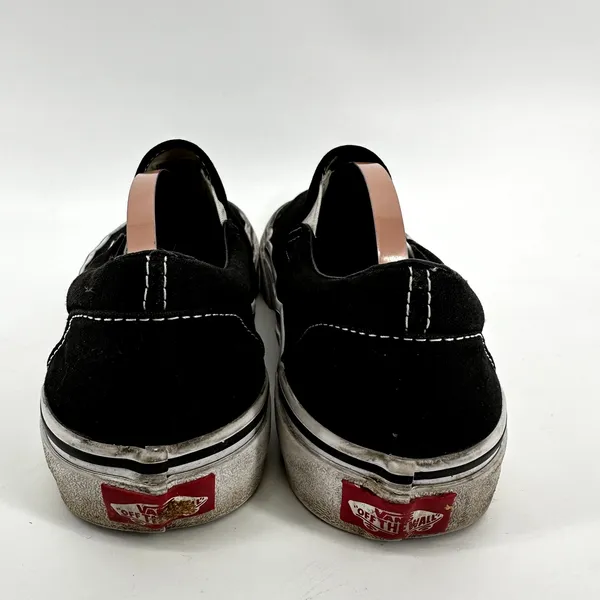 Vans Asher Platform Slip On Sneaker Low Top Classic Canvas Skater Black W9 M7.5 - Image 6