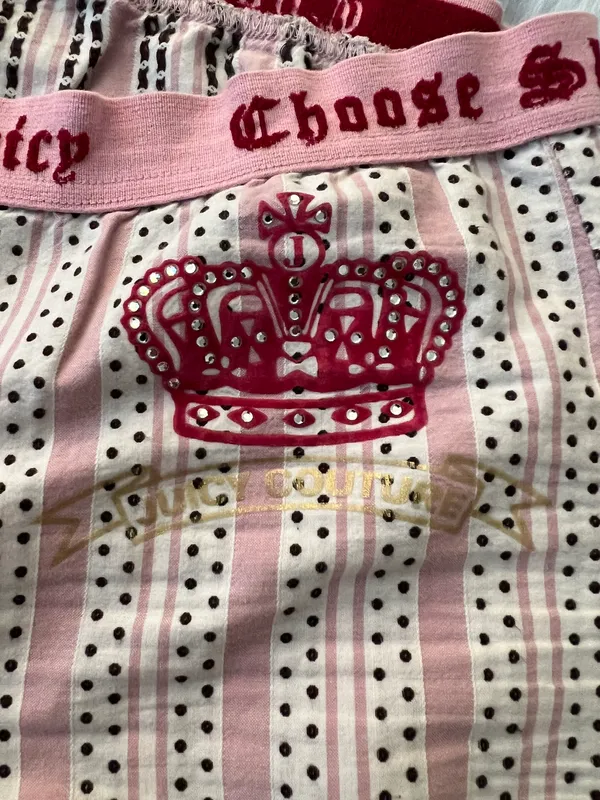 Juicy Couture Pink Sleep Pants - Image 3