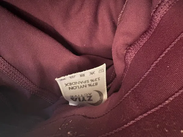 Zyia Active Joggers in Maroon - Image 4