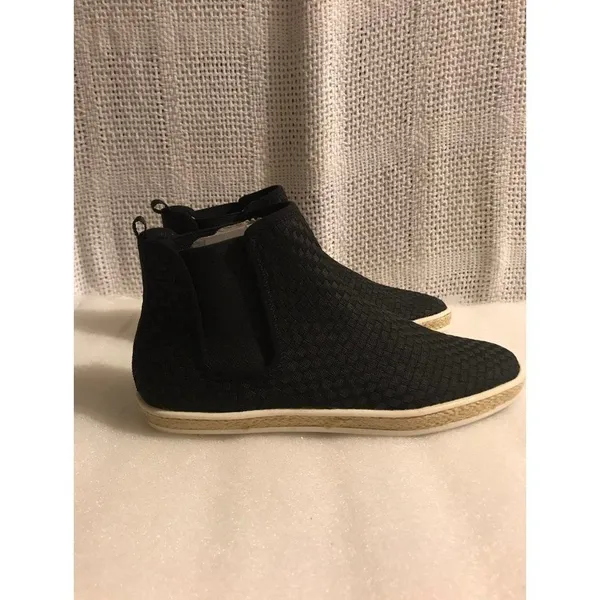 Aerosoles Women's Fun Fair‎ Fashion Sneakers slip on - Black Fabric size 8 - Image 7