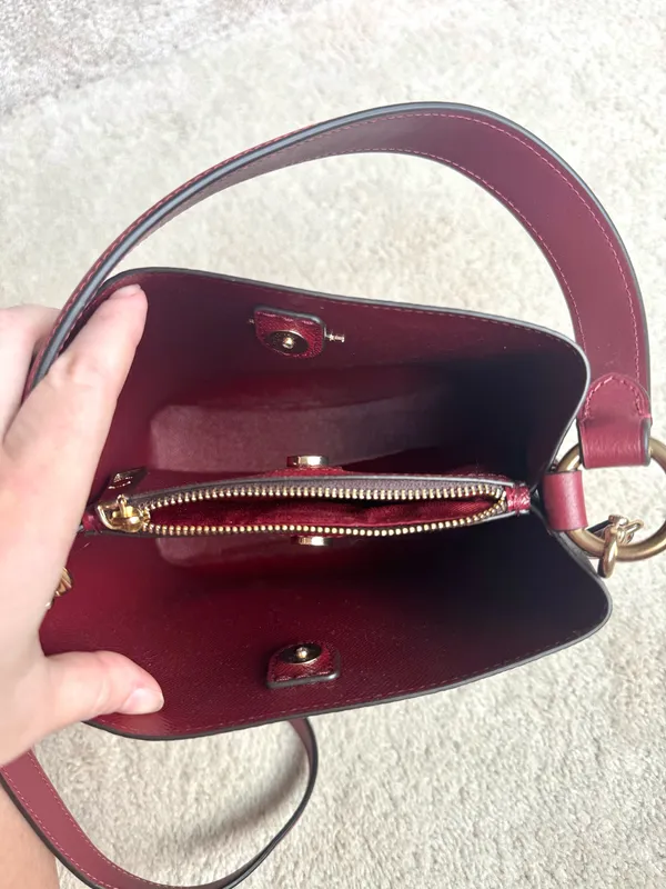 Coach Town Bucket Bag Flowers - Image 5