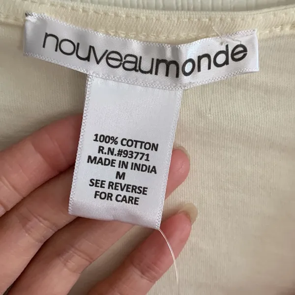 Nouveau monde top Purple Size M - Image 3