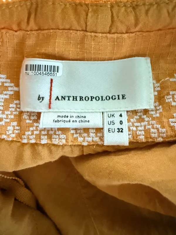 Anthropologie Sibyl Embroidered Dress - Image 4