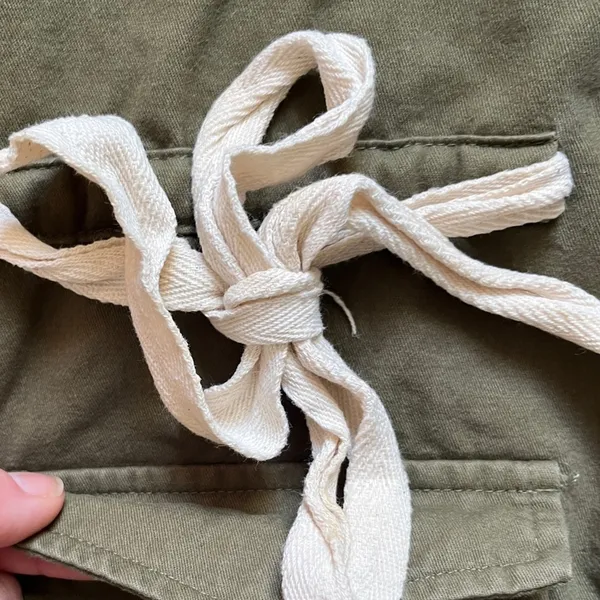 Haryln utility coat olive green size large - Image 5