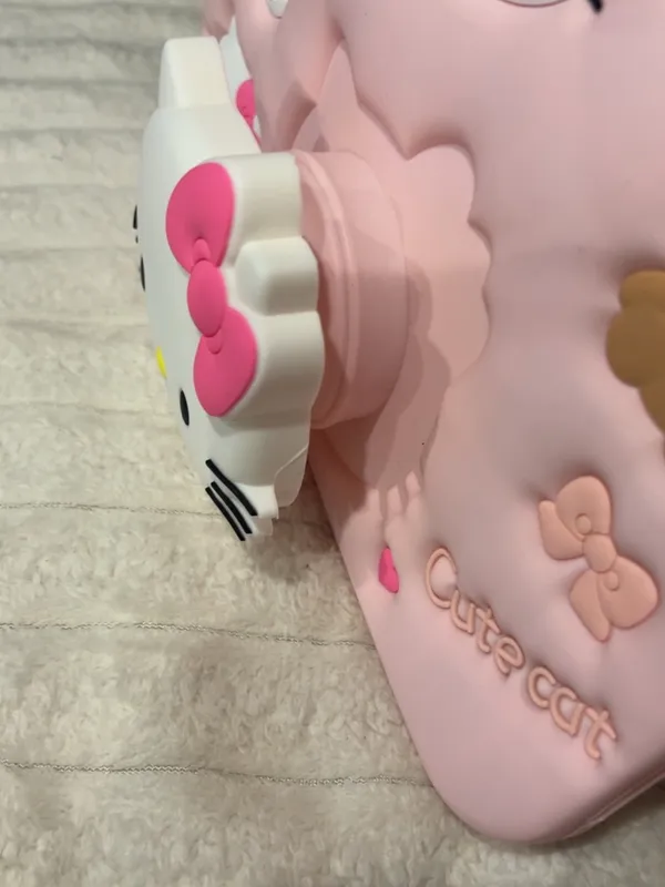 🌸Pink Hello Kitty 3D Silicone Phone Case - Image 6
