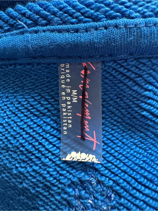Free People Cruise Sweatshirt Tee in Stellar Blue NWOT $98 Retail - Image 5