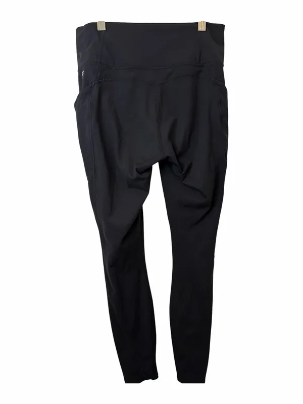 Fabletics Oasis PureLuxe High-Waisted Black Leggings with Side Pockets - Image 2
