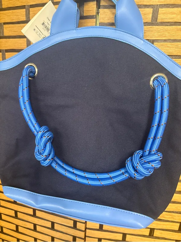 Free assembly navy tote bag Blue - Image 3