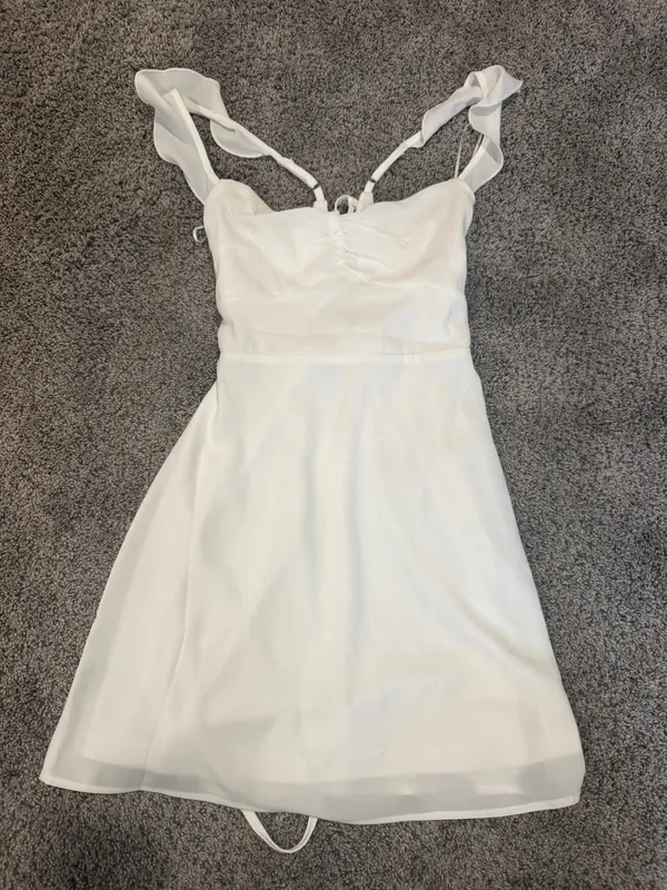 London Mini Dress White Princess Polly - Image 3
