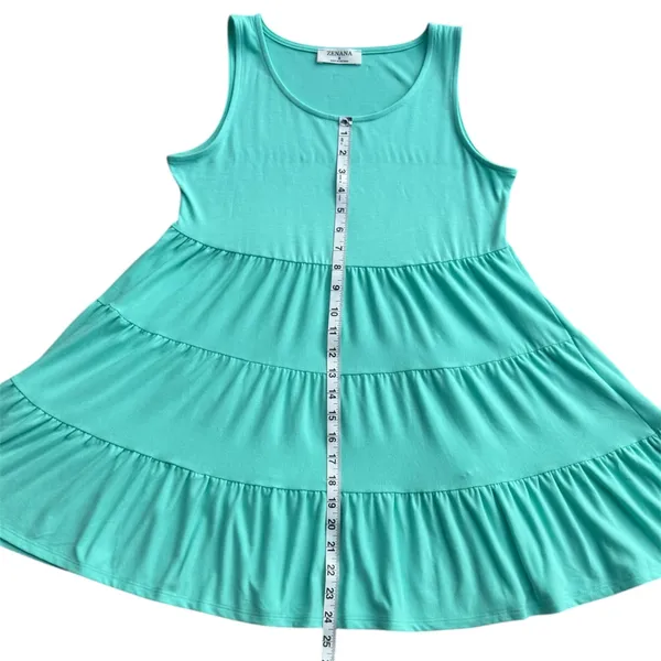 Zenana Outfitters NWOT Seafoam Green Oversized Tank Top Small - Image 7