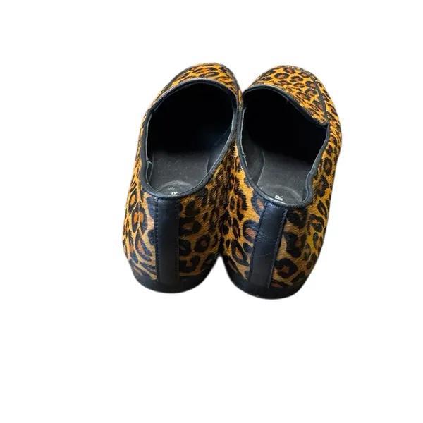 🐆 Donald Pliner Heddy Loafers 🐆‎ Leopard Calf Hair Slip-On Flats 8M - Image 4