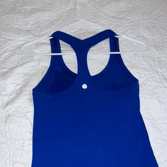 LULULEMON COOL RACERBACK - ROYAL BLUE - size 4 - Image 2