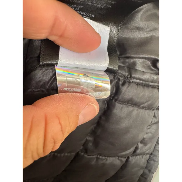 The North Face women's Thermoball Eco black puffer jacket size small - Image 8