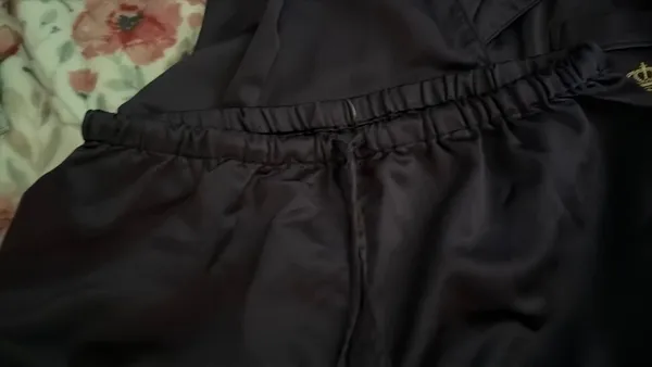 Ralph Lauren Silk Pajama Pants Set M - Image 2